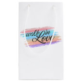 ウォークインラブバイブル引用文バレンタイン |抱き枕 スモールペーパーバッグ (裏面)