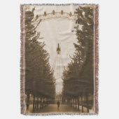 ウォークザライン – ロンドンアイブランケット スローブランケット (正面縦)