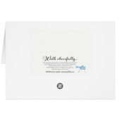 ウォークチアフルジョージキツネ引用文カード (裏面横)