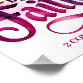 ウォークバイフェイスクリスチャンウォールアートプリント ポスター (角)