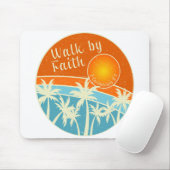 ウォークバイフェイスクリスチャンデザイン マウスパッド (マウス)