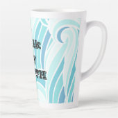 ウォークバイ信仰ウォーターデザイン カフェラテマグ (右)