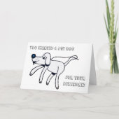 ウォークリー、ドギー。 カード (正面)