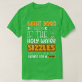 ウォーク・イット・オフ・デザイン - やる気のある男性と女性のための Tシャツ (デザイン正面)