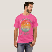ウォースカティハッ転がハッピーズローラースケートで滑る Tシャツ (正面フル)