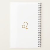 ウォースタイリッシュターカラーレオカスタムジャーナル ノートブック (裏面)