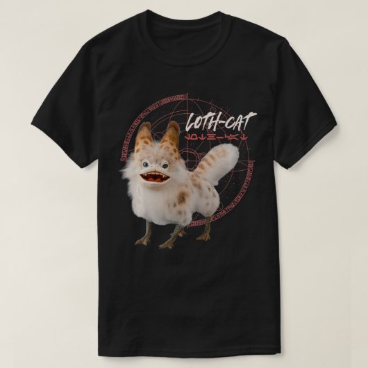 ウォーズ・アフソカサビネーズ・ロットキャットオーレベシュ Tシャツ (デザイン正面)