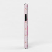 ウォータカラーのうさぎと花のリース イースター Case-Mate iPhoneケース (裏面/右)
