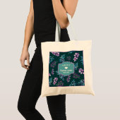 ウォータカラーのお花畑 トートバッグ (正面(商品))