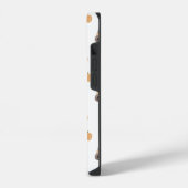 ウォータカラーのかわいい農園のデザイン iPhoneケース (左側面)