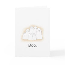 ウォータカラーの幽霊ハロウィン