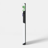 ウォータカラーの春の花 ブレスド iPhoneケース (左側面)