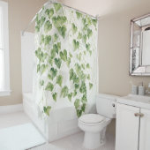 ウォータカラーアイビーリーグエレガンス シャワーカーテン (インサイチュ)