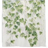 ウォータカラーアイビーリーグエレガンス シャワーカーテン (正面)