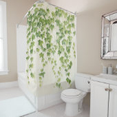 ウォータカラーアイビーリーグエレガンス シャワーカーテン (インサイチュ)