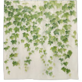 ウォータカラーアイビーリーグエレガンス シャワーカーテン (正面)