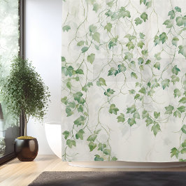 ウォータカラーアイビーリーグエレガンス シャワーカーテン