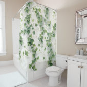 ウォータカラーアイビーリーグエレガンス シャワーカーテン (インサイチュ)