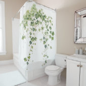 ウォータカラーアイビーリーグエレガンス シャワーカーテン (インサイチュ)