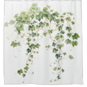 ウォータカラーアイビーリーグエレガンス シャワーカーテン (正面)