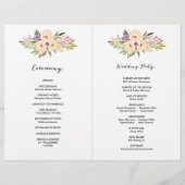 ウォータカラーアイボリーブーケアネモネス (裏面)