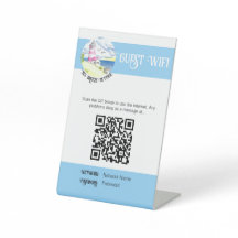 ウォータカラーエアビーアンドビーWiFiサイン