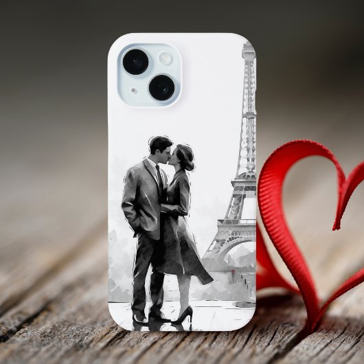 ウォータカラーエッフェルタワーパリジャンキス Case-Mate iPhoneケース