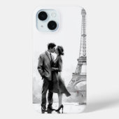 ウォータカラーエッフェルタワーパリジャンキス Case-Mate iPhoneケース (裏面)