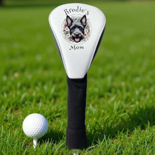 ウォータカラースコットランド及びフローラリース ゴルフヘッドカバー