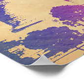 ウォータカラータージマハル ポスター (角)