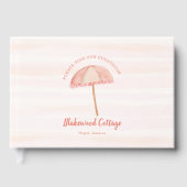 ウォータカラービーチアンブレラトロピカルバケーションホーム ゲストブック (正面)