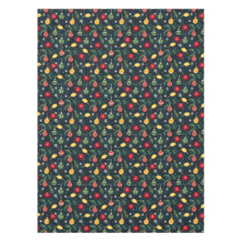 ウォータカラーピックボールホリデーラリー テーブルクロス