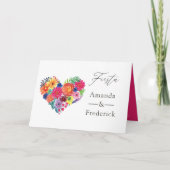 ウォータカラーフローラ結婚フィエスタ プログラム (正面)