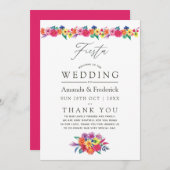 ウォータカラーフローラ結婚フィエスタ プログラム (正面/裏面)