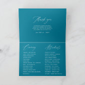 ウォータカラーフローラ結婚フィエスタ プログラム (内部)