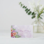 ウォータカラーブーケダモア 名刺 (スタンド正面)