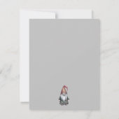 ウォータカラーホリデー格言フォトホリデーカード シーズンカード (裏面)