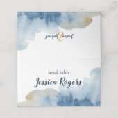 ウォータカラールクス座席表 プレイスカード (外部開封)