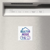 ウォータカラー不動産ギフト「Realtor Mode On」マグネット マグネット (インサイチュ (食洗機))