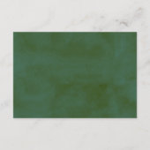 ウォータカラー松林のウェディングコレクション エンクロージャーカード (裏面)