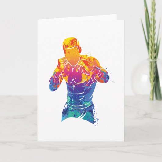 ウォータカラー武術アーツ カード (正面)