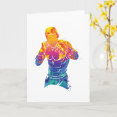 ウォータカラー武術アーツ カード (黄色い花)