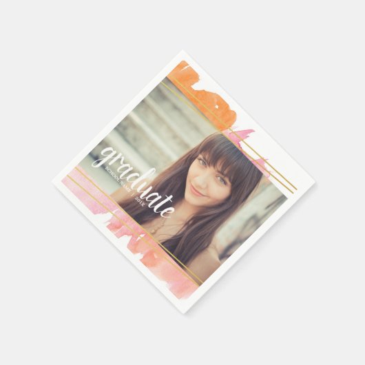 ウォータコーモダンル大学院カスタムパーティーナプキンス スタンダードカクテルナプキン (角)