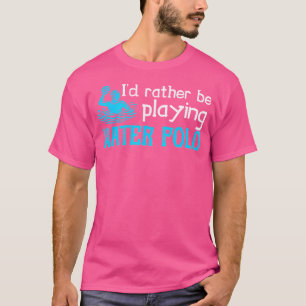 ウォータポおもしろいロのスポーツ選手の恋人 Tシャツ