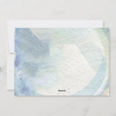 ウォーターかわいらしカラークリスマスハウスフェスティバル シーズンカード (裏面)