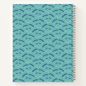 ウォーターアーチ型スパイラルノート ノートブック (裏面)