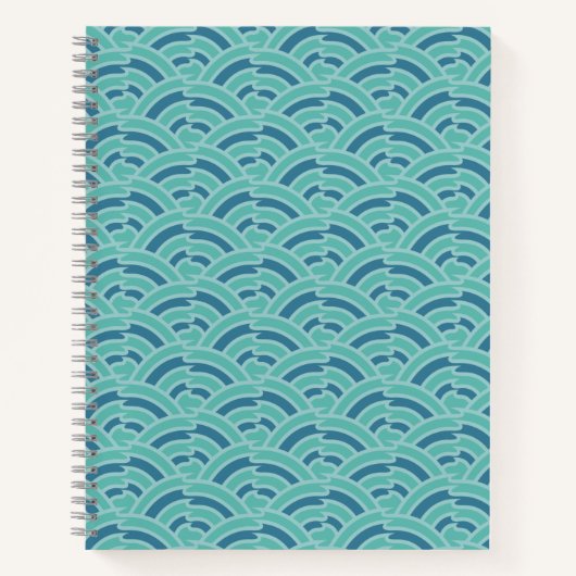 ウォーターアーチ型スパイラルノート ノートブック (正面)