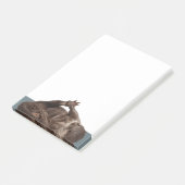 ウォーターウェイズアット遊で – かわいいカワウソ ポストイット (アングル)