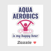 ウォーターエアロビクス水中競技エクササイズフィットネス シール (シート)