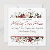 ウォーターエレガントカラーフローラホリデーオープンハウス 招待状 (正面)